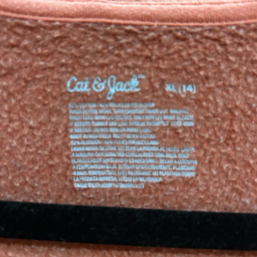Cat & Jack Girl’s Hooded Zip Front Jacket Size XL (14) - Picture 7 of 7
